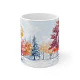 Keramisk Julekopp med Julemotiv #103 – Perfekt Gave til Kaffe, Te eller Kakao