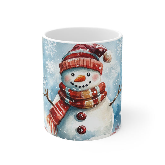 Keramisk Julekopp med Julemotiv #40 – Perfekt Gave til Kaffe, Te eller Kakao