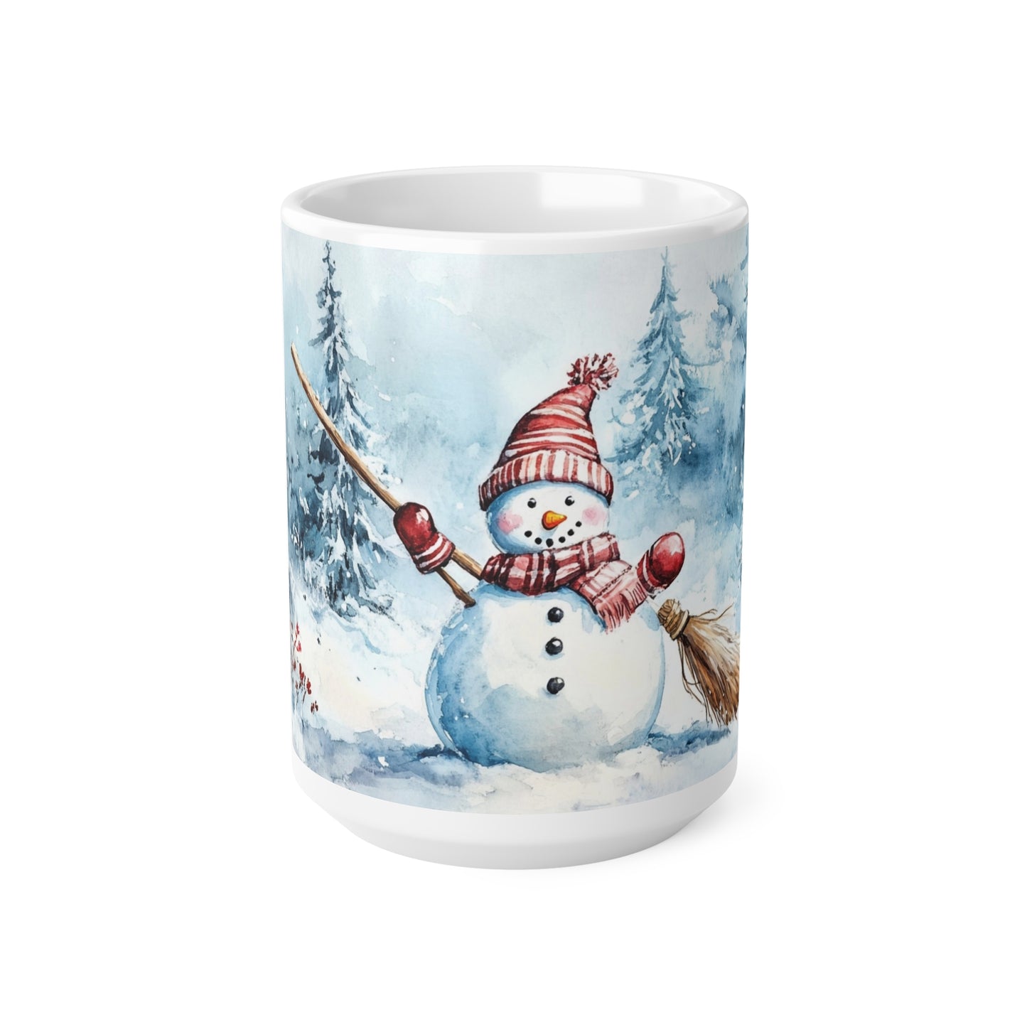 Keramisk Julekopp med Julemotiv #65 – Perfekt Gave til Kaffe, Te eller Kakao