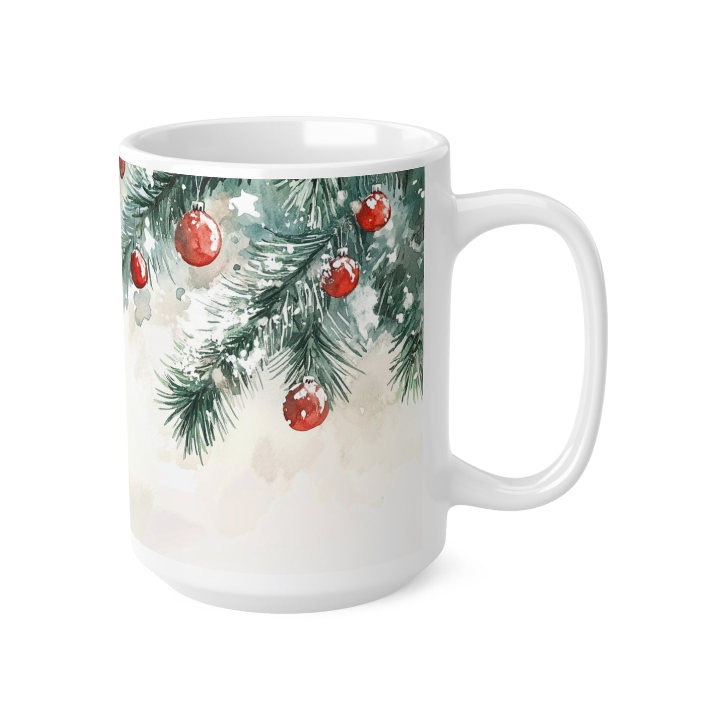 Keramisk Julekopp med Julemotiv #27 – Perfekt Gave til Kaffe, Te eller Kakao