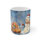 Keramisk Julekopp med Julemotiv #72 – Perfekt Gave til Kaffe, Te eller Kakao