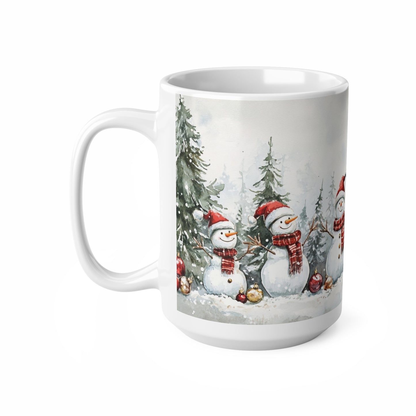 Keramisk Julekopp med Julemotiv #47 – Perfekt Gave til Kaffe, Te eller Kakao