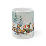 Keramisk Julekopp med Julemotiv #53 – Perfekt Gave til Kaffe, Te eller Kakao