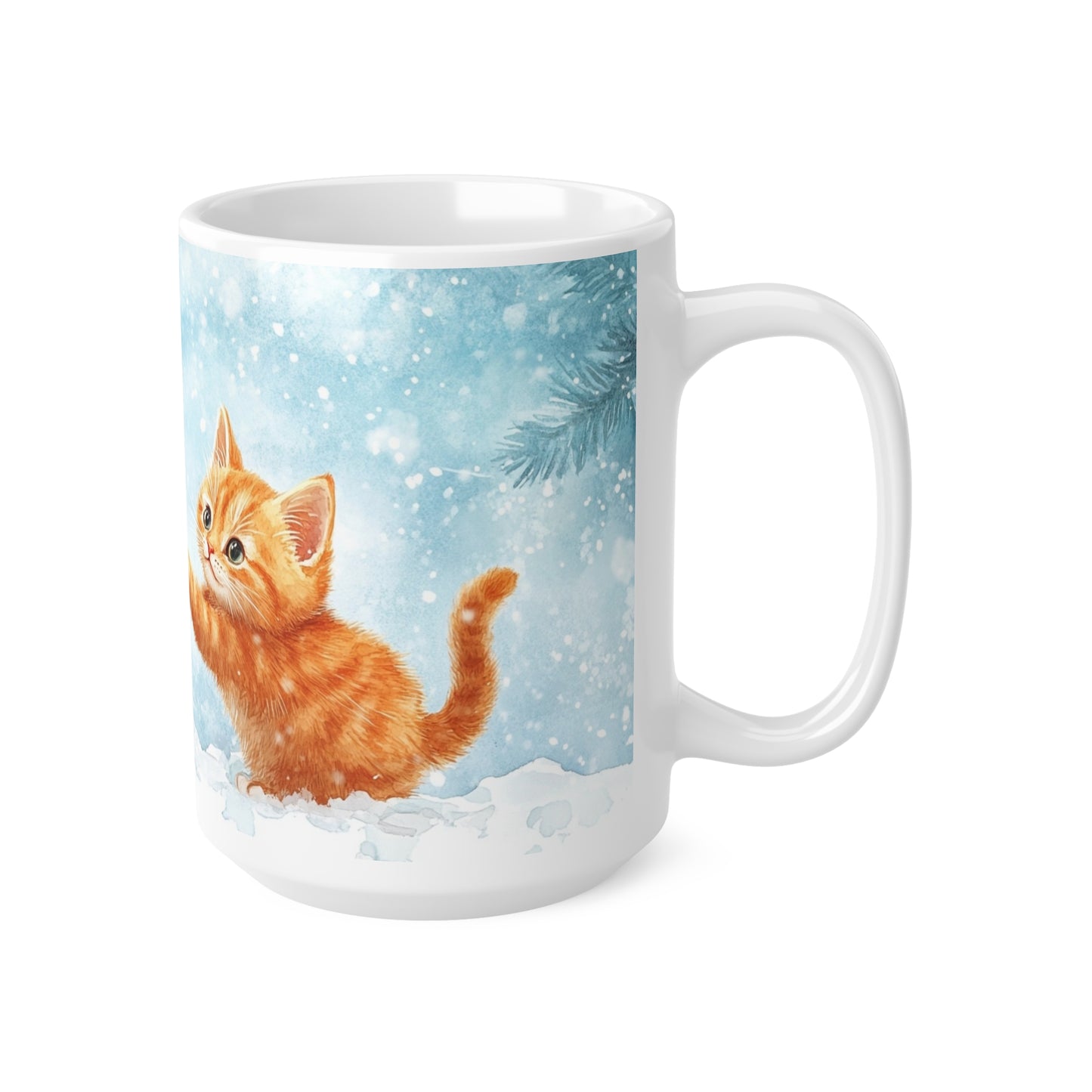 Keramisk Julekopp med Julemotiv #78 – Perfekt Gave til Kaffe, Te eller Kakao