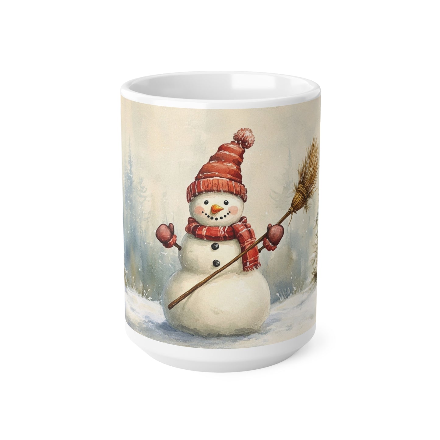 Keramisk Julekopp med Julemotiv #64 – Perfekt Gave til Kaffe, Te eller Kakao