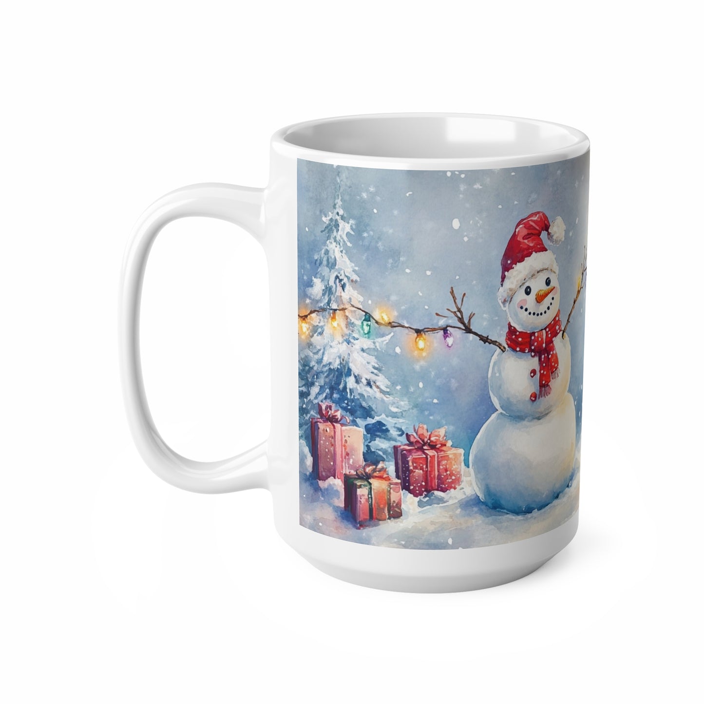 Keramisk Julekopp med Julemotiv #70 – Perfekt Gave til Kaffe, Te eller Kakao