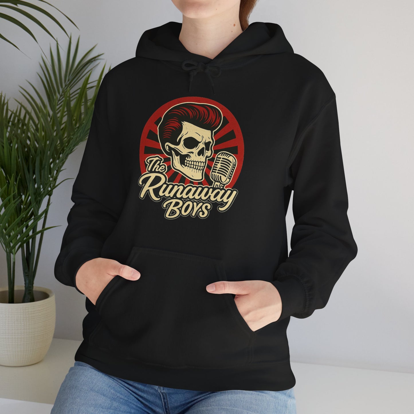 The Runaway Boys Hoodie - Rockabilly Band Merch - Lucky Spark