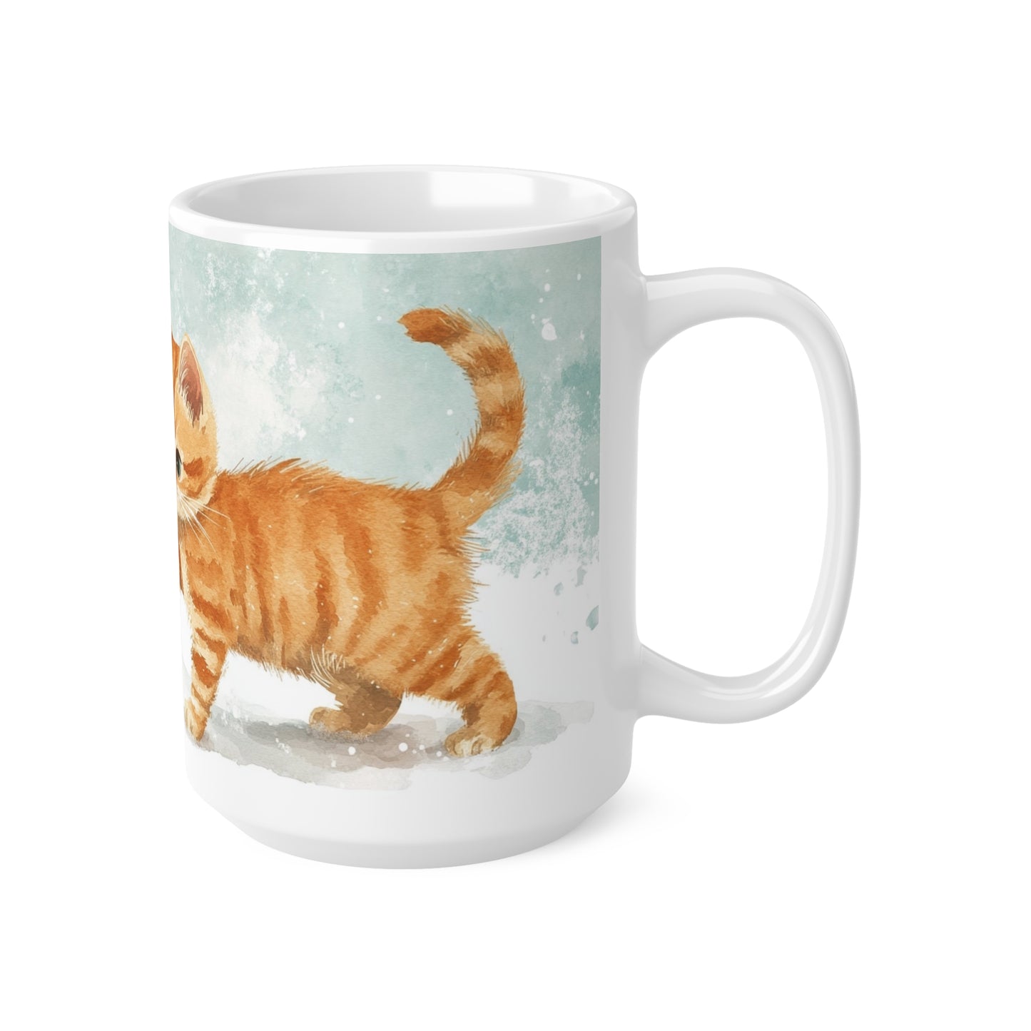 Keramisk Julekopp med Julemotiv #76 – Perfekt Gave til Kaffe, Te eller Kakao