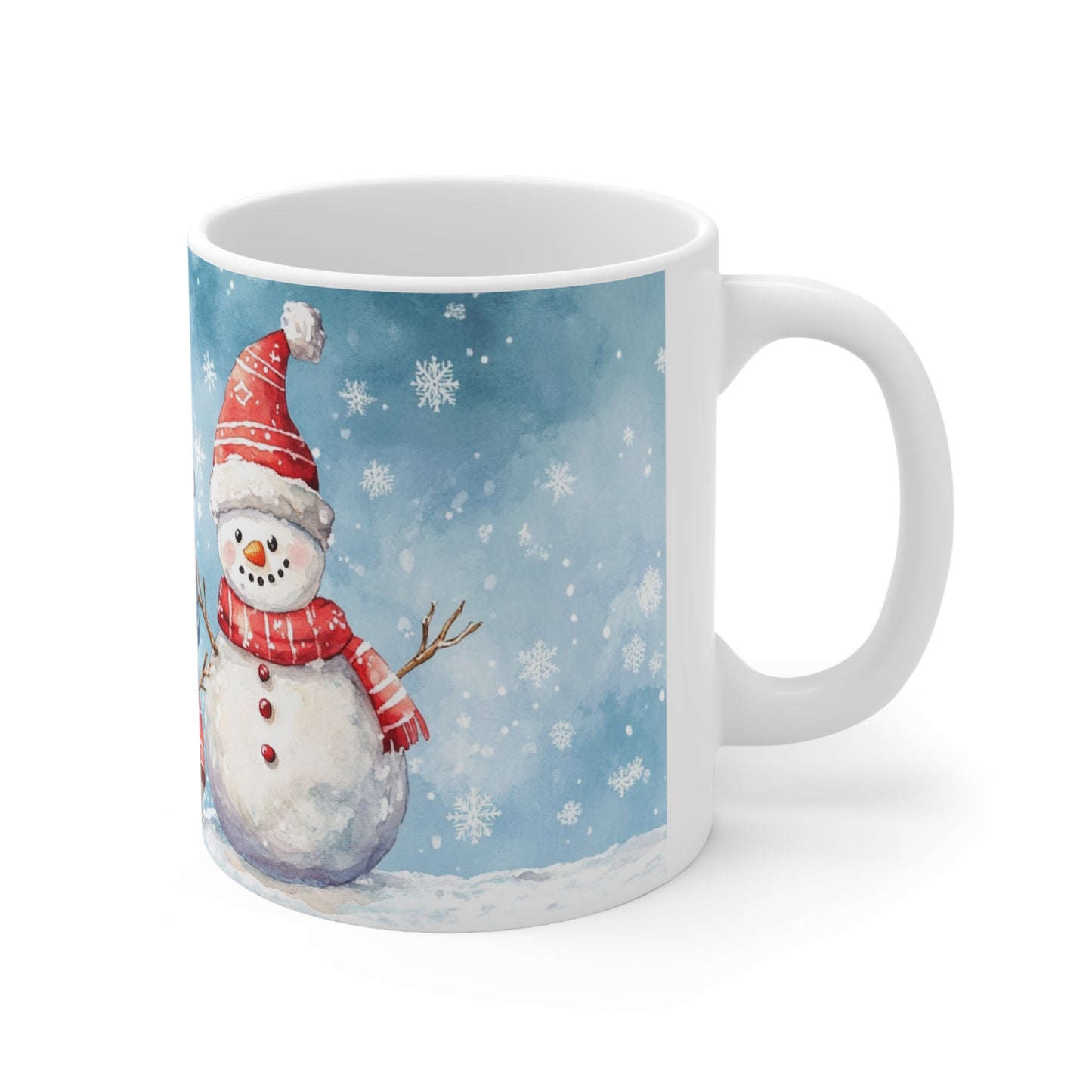 Keramisk Julekopp med Julemotiv #29 – Perfekt Gave til Kaffe, Te eller Kakao