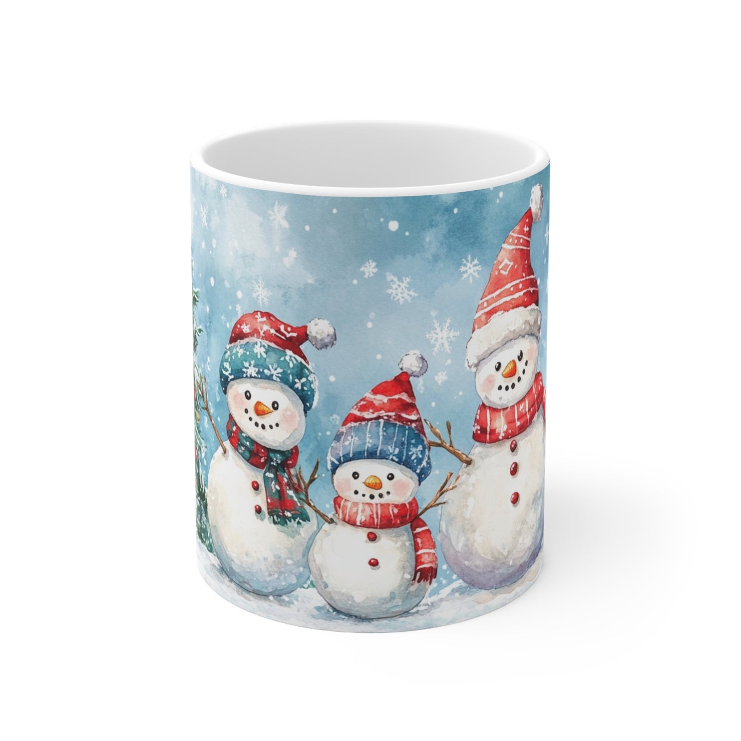 Keramisk Julekopp med Julemotiv #29 – Perfekt Gave til Kaffe, Te eller Kakao