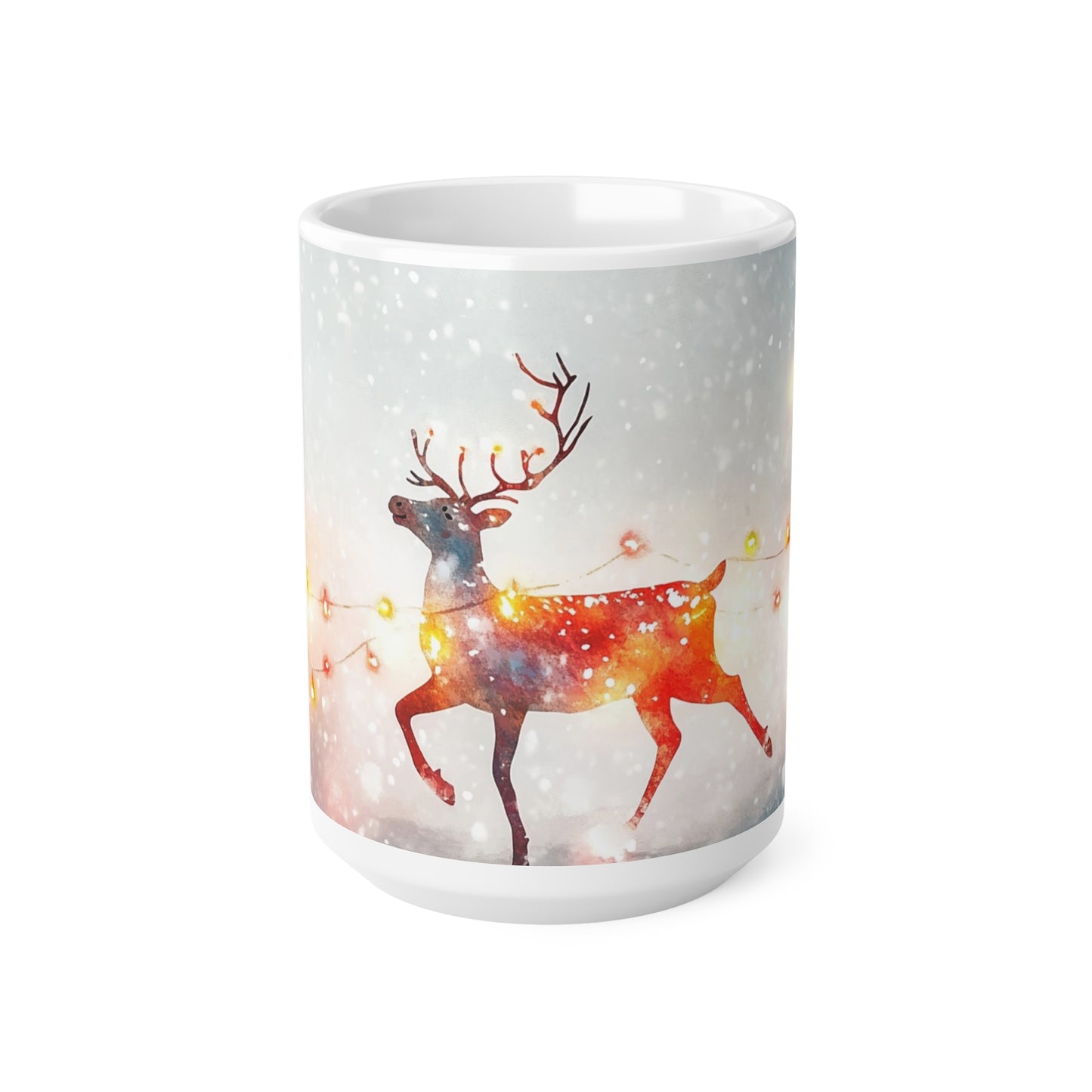 Keramisk Julekopp med Julemotiv #32 – Perfekt Gave til Kaffe, Te eller Kakao