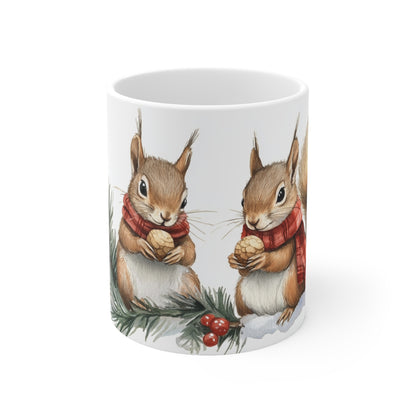 Keramisk Julekopp med Julemotiv #24 – Perfekt Gave til Kaffe, Te eller Kakao