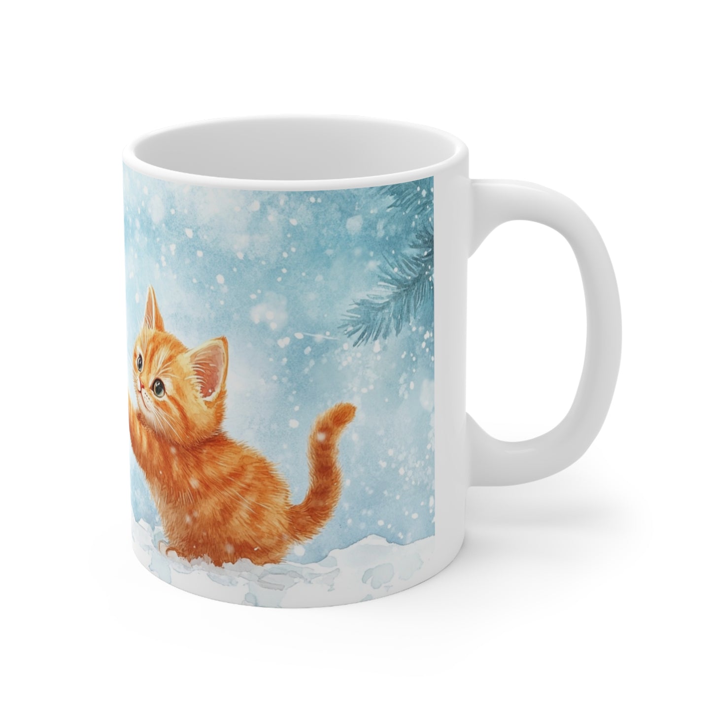 Keramisk Julekopp med Julemotiv #78 – Perfekt Gave til Kaffe, Te eller Kakao