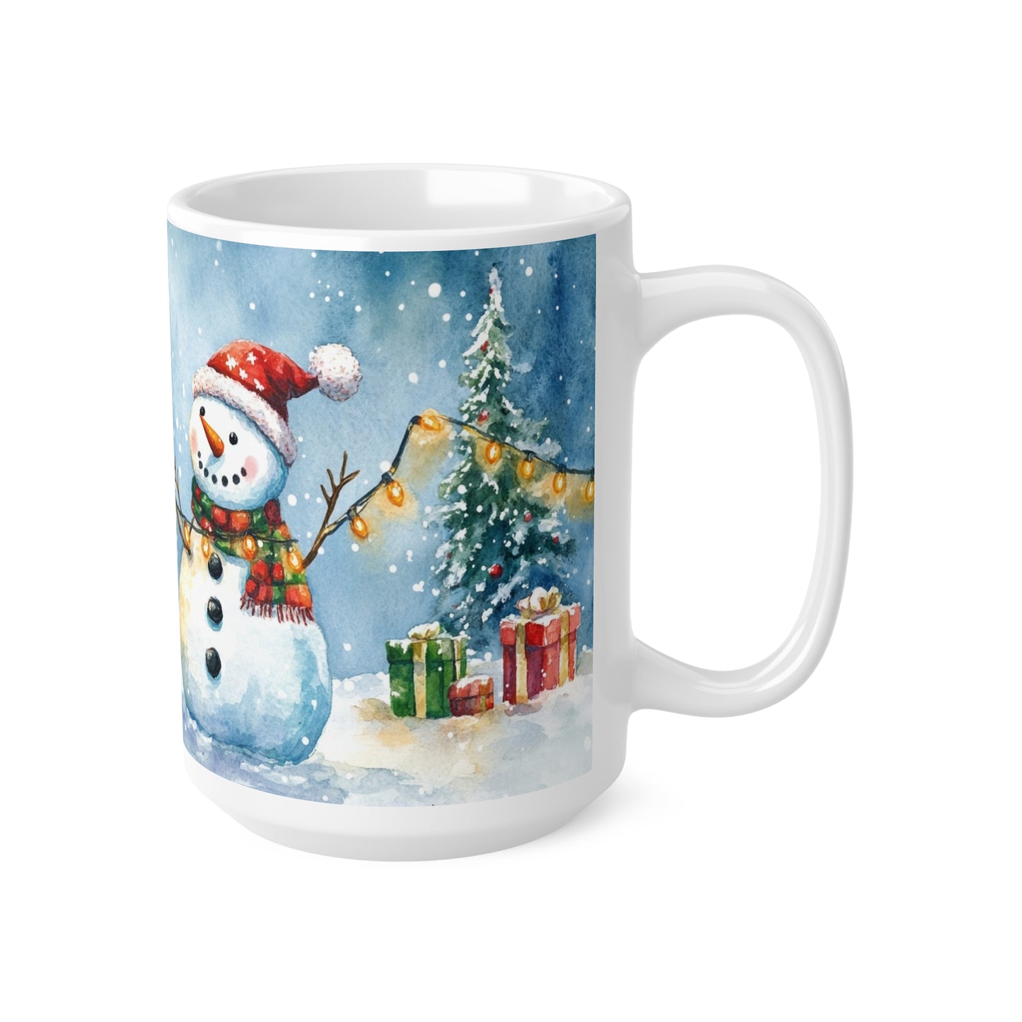 Keramisk Julekopp med Julemotiv #69 – Perfekt Gave til Kaffe, Te eller Kakao