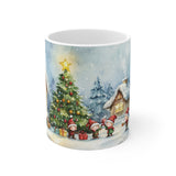 Keramisk Julekopp med Julemotiv #92 – Perfekt Gave til Kaffe, Te eller Kakao