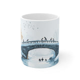 Keramisk Julekopp med Julemotiv #34 – Perfekt Gave til Kaffe, Te eller Kakao