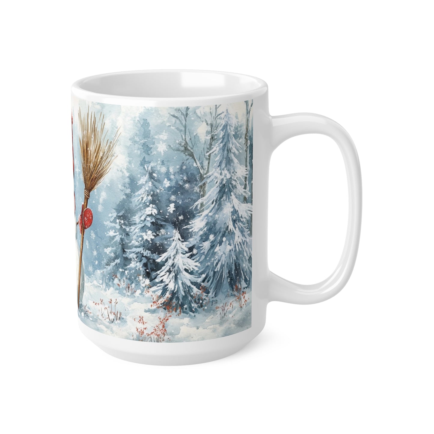 Keramisk Julekopp med Julemotiv #62 – Perfekt Gave til Kaffe, Te eller Kakao