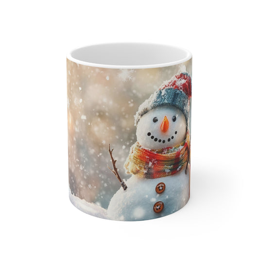 Keramisk Julekopp med Julemotiv #42 – Perfekt Gave til Kaffe, Te eller Kakao