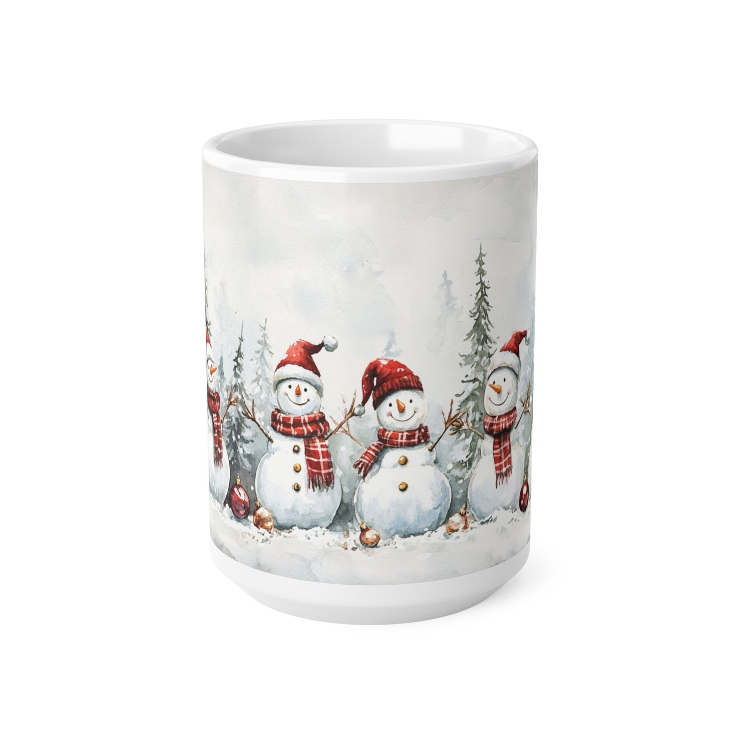 Keramisk Julekopp med Julemotiv #47 – Perfekt Gave til Kaffe, Te eller Kakao