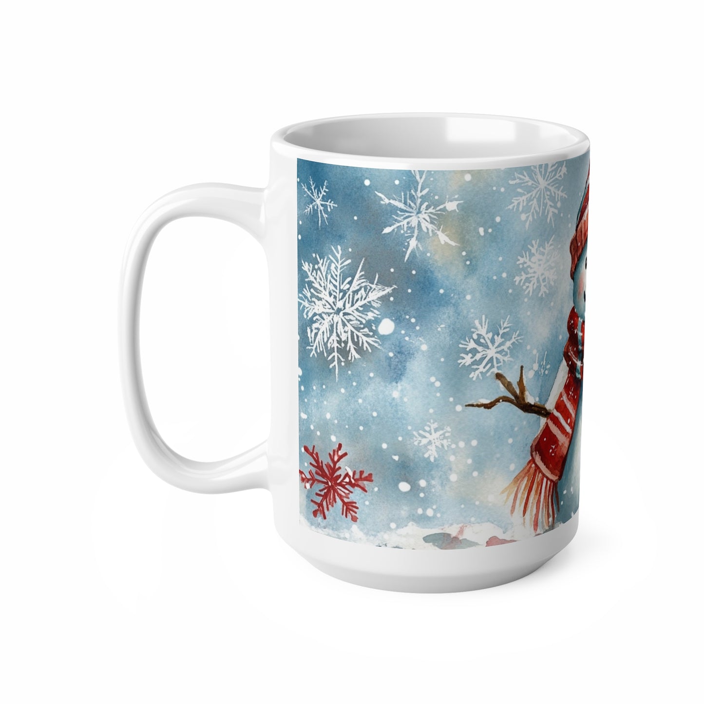 Keramisk Julekopp med Julemotiv #40 – Perfekt Gave til Kaffe, Te eller Kakao