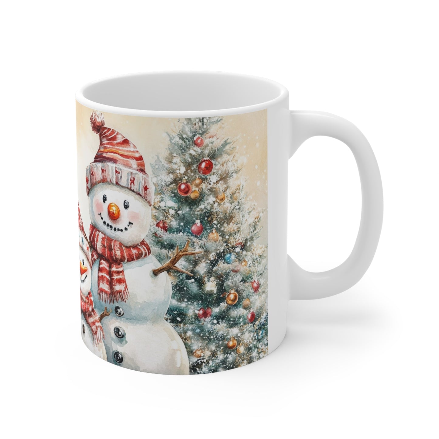 Keramisk Julekopp med Julemotiv #31 – Perfekt Gave til Kaffe, Te eller Kakao