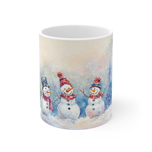 Keramisk Julekopp med Julemotiv #48 – Perfekt Gave til Kaffe, Te eller Kakao