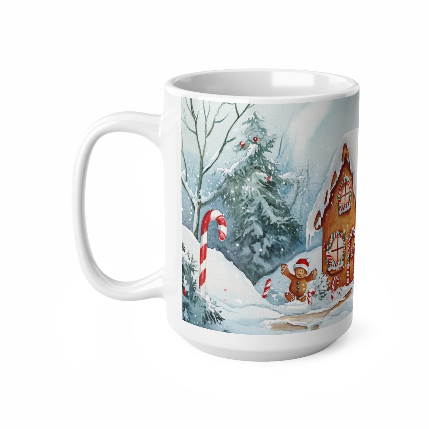 Keramisk Julekopp med Julemotiv #84 – Perfekt Gave til Kaffe, Te eller Kakao