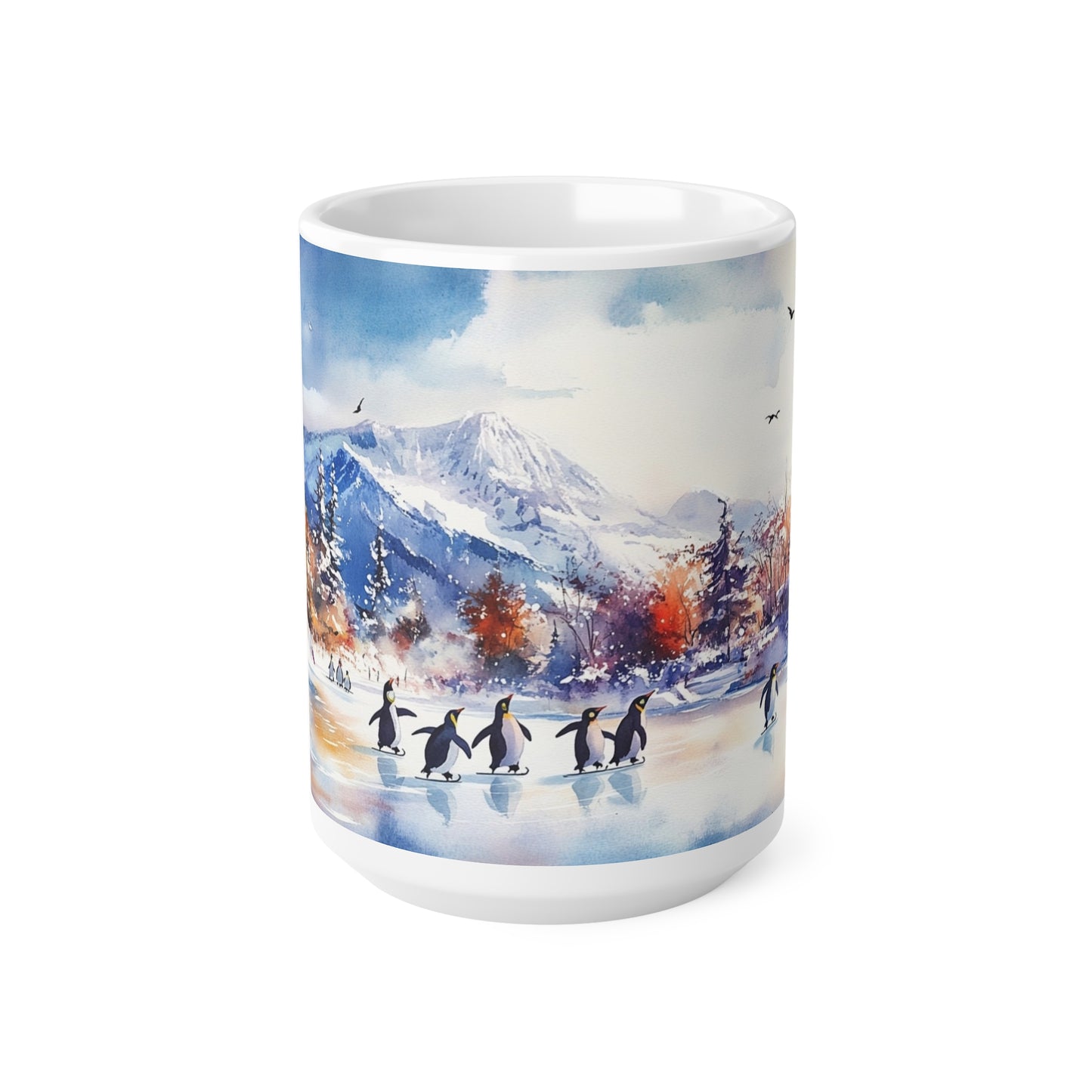 Keramisk Julekopp med Julemotiv #61 – Perfekt Gave til Kaffe, Te eller Kakao