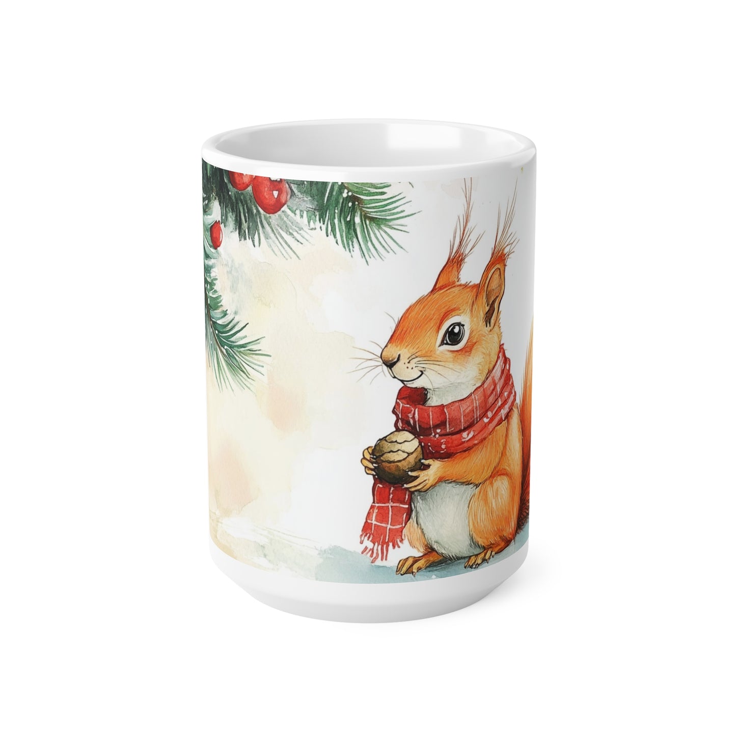 Keramisk Julekopp med Julemotiv #26 – Perfekt Gave til Kaffe, Te eller Kakao