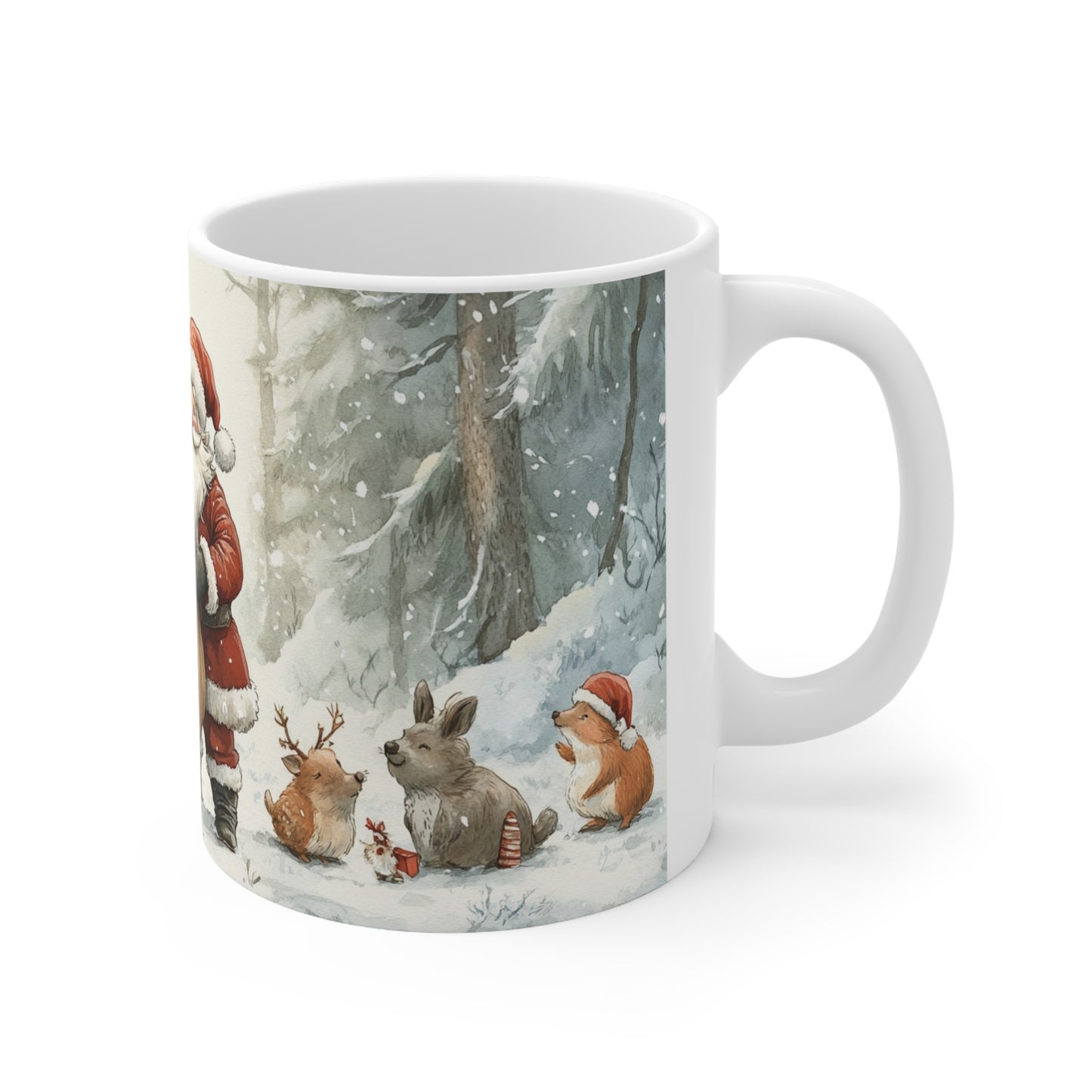 Keramisk Julekopp med Julemotiv #67 – Perfekt Gave til Kaffe, Te eller Kakao