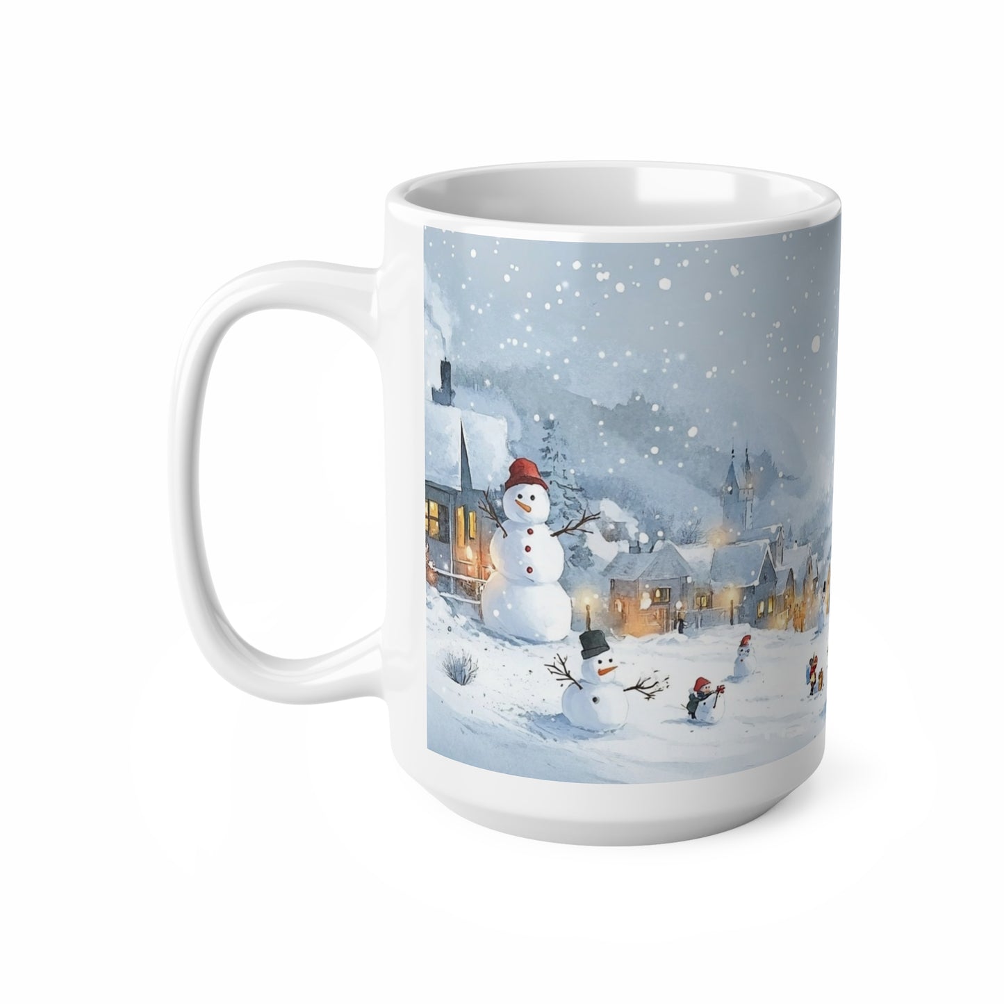 Keramisk Julekopp med Julemotiv #89 – Perfekt Gave til Kaffe, Te eller Kakao