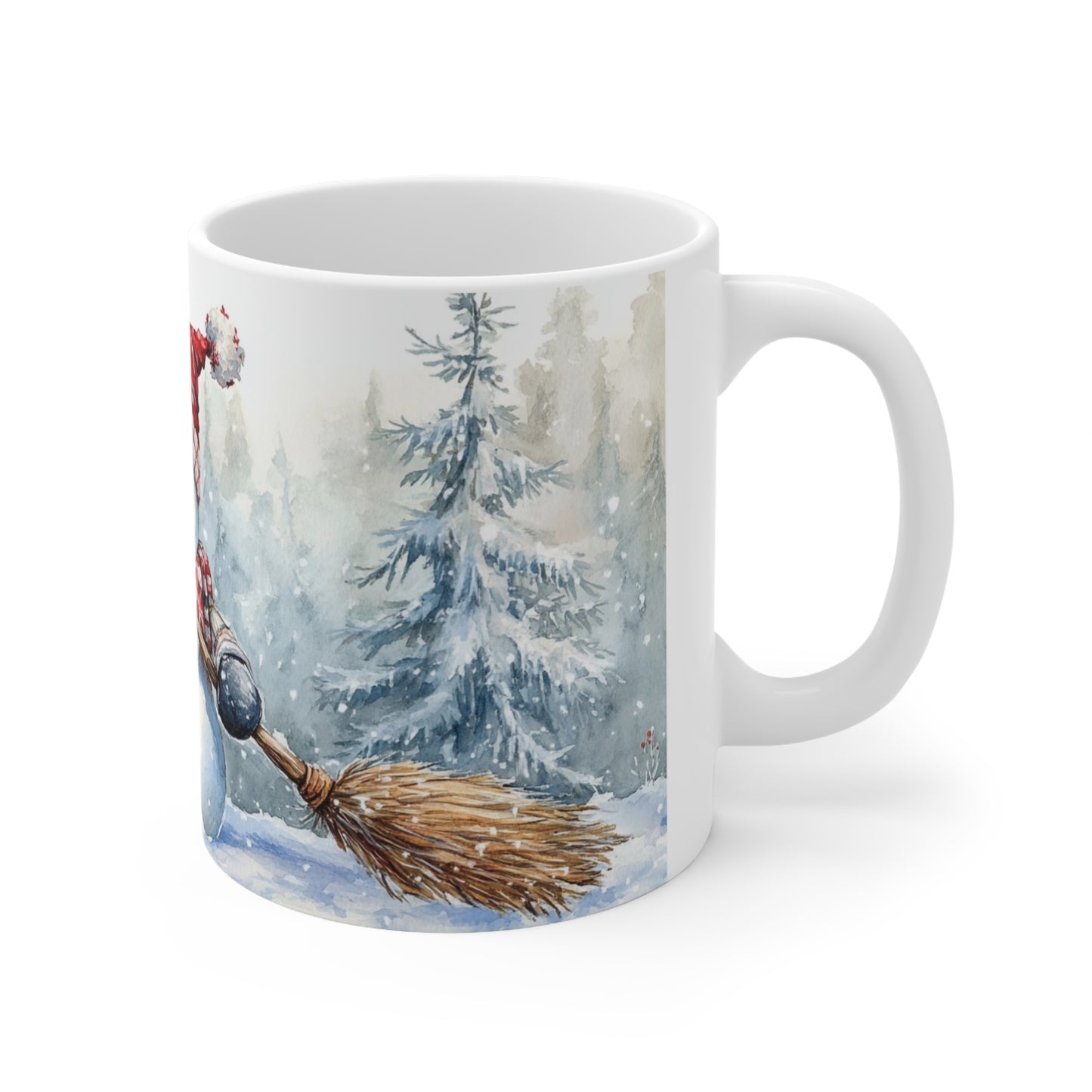 Keramisk Julekopp med Julemotiv #63 – Perfekt Gave til Kaffe, Te eller Kakao