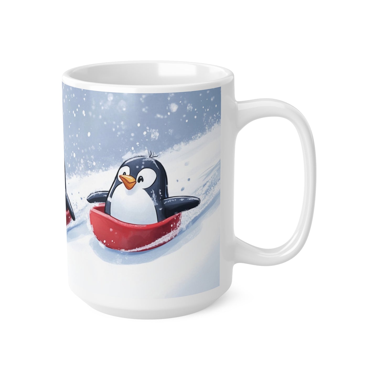 Keramisk Julekopp med Julemotiv #86 – Perfekt Gave til Kaffe, Te eller Kakao