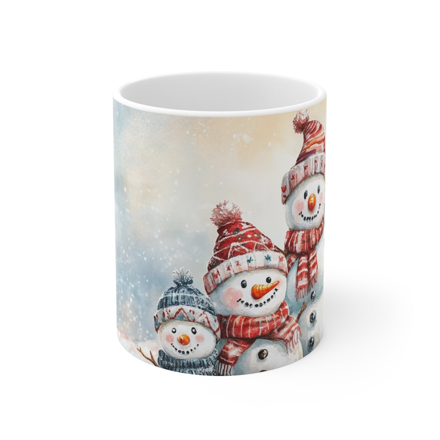 Keramisk Julekopp med Julemotiv #31 – Perfekt Gave til Kaffe, Te eller Kakao