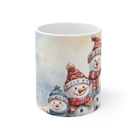 Keramisk Julekopp med Julemotiv #31 – Perfekt Gave til Kaffe, Te eller Kakao