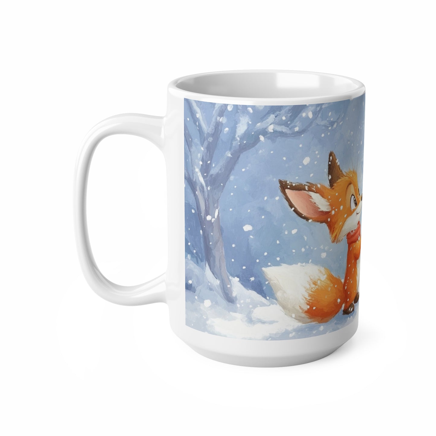 Keramisk Julekopp med Julemotiv #16 – Perfekt Gave til Kaffe, Te eller Kakao