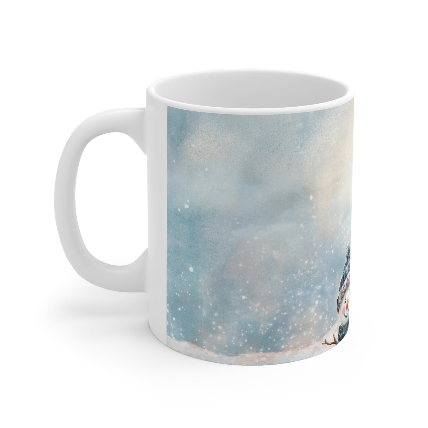 Keramisk Julekopp med Julemotiv #31 – Perfekt Gave til Kaffe, Te eller Kakao