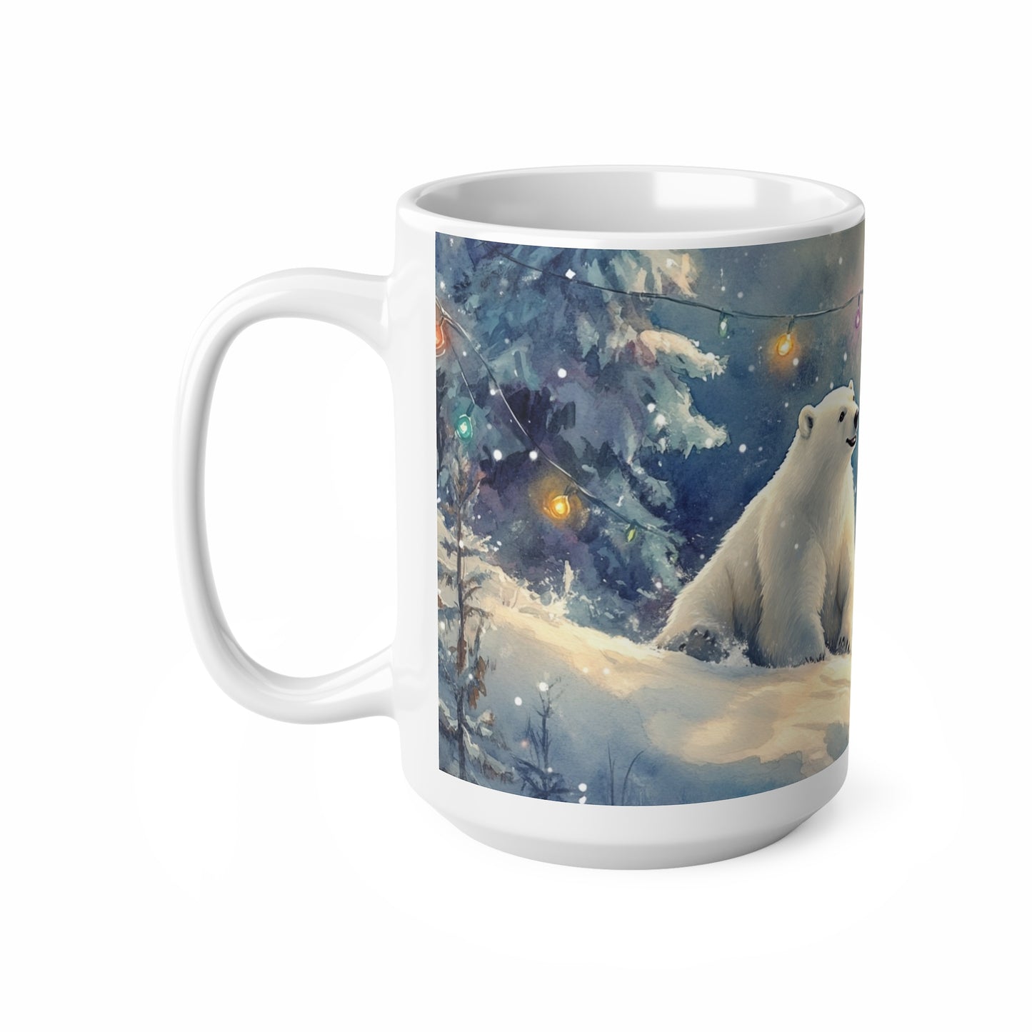 Keramisk Julekopp med Julemotiv #74 – Perfekt Gave til Kaffe, Te eller Kakao