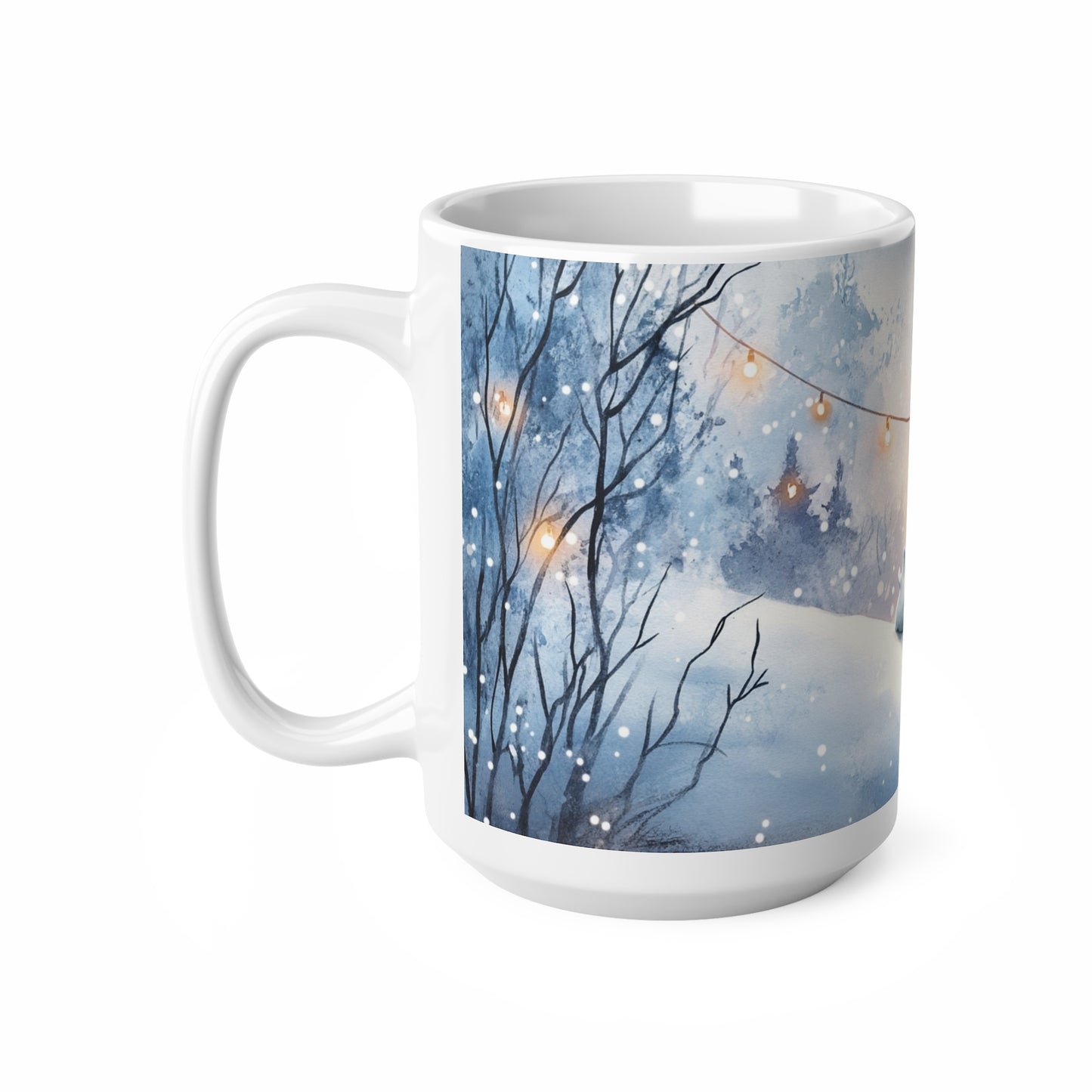 Keramisk Julekopp med Julemotiv #75 – Perfekt Gave til Kaffe, Te eller Kakao