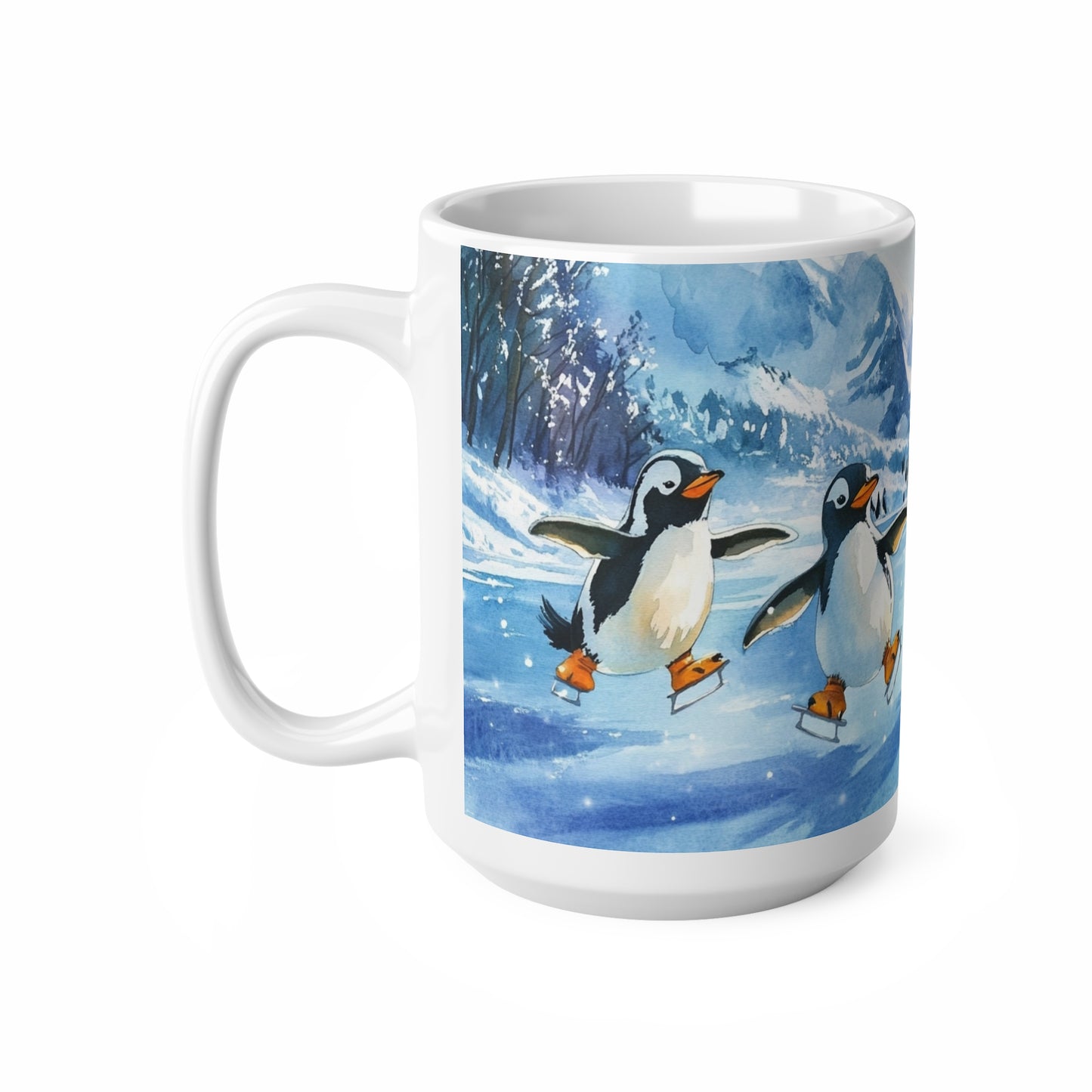 Keramisk Julekopp med Julemotiv #58 – Perfekt Gave til Kaffe, Te eller Kakao