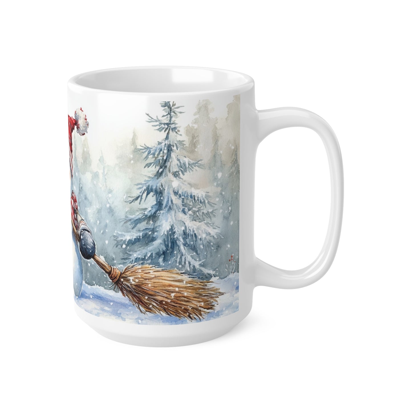 Keramisk Julekopp med Julemotiv #63 – Perfekt Gave til Kaffe, Te eller Kakao