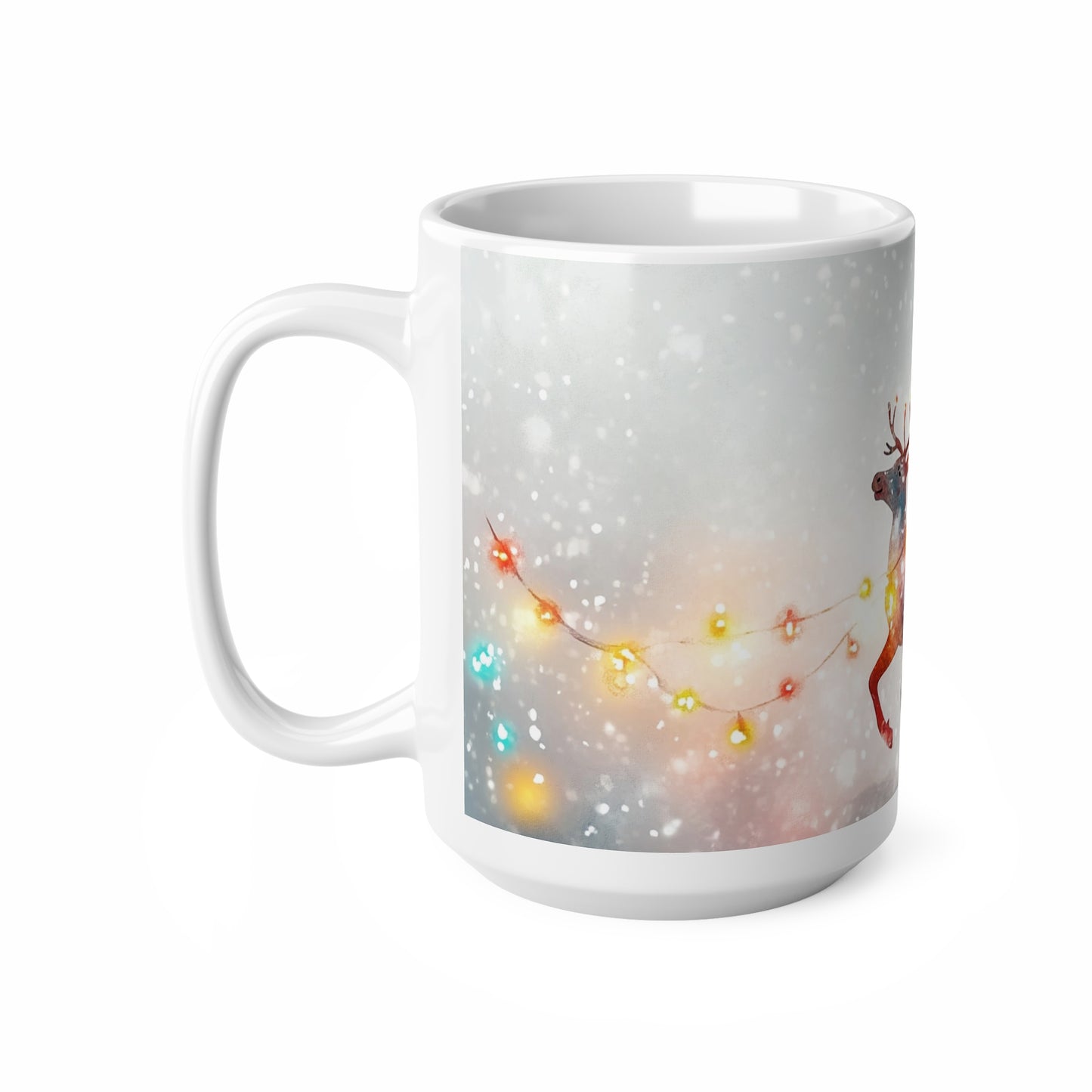 Keramisk Julekopp med Julemotiv #32 – Perfekt Gave til Kaffe, Te eller Kakao