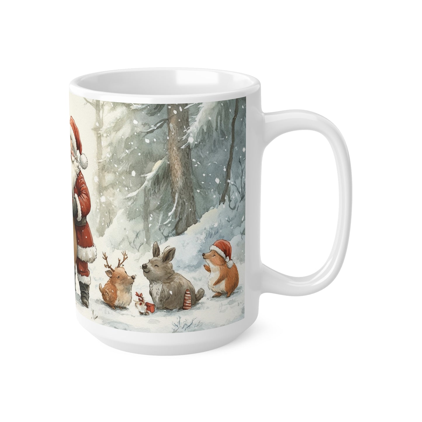 Keramisk Julekopp med Julemotiv #67 – Perfekt Gave til Kaffe, Te eller Kakao