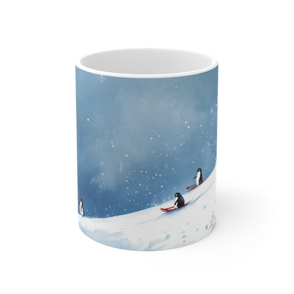 Keramisk Julekopp med Julemotiv #85 – Perfekt Gave til Kaffe, Te eller Kakao