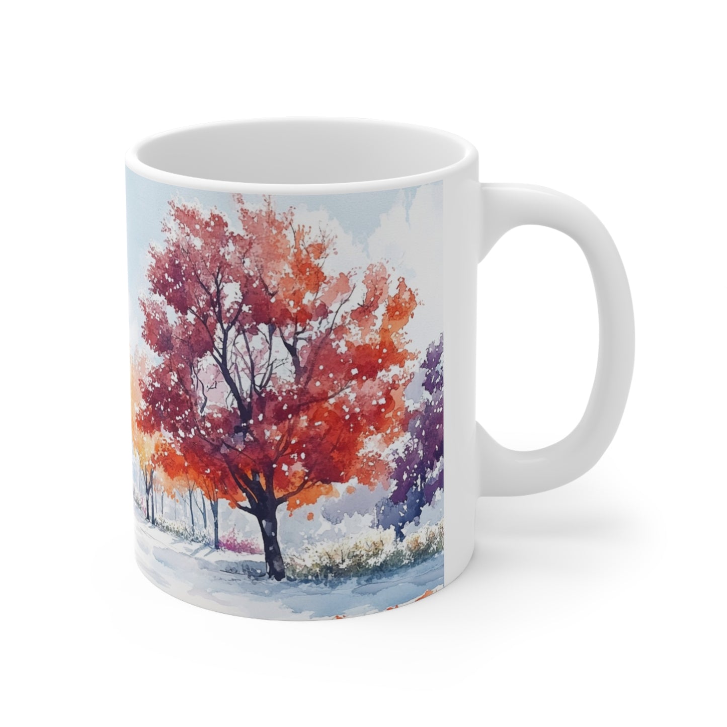 Keramisk Julekopp med Julemotiv #103 – Perfekt Gave til Kaffe, Te eller Kakao