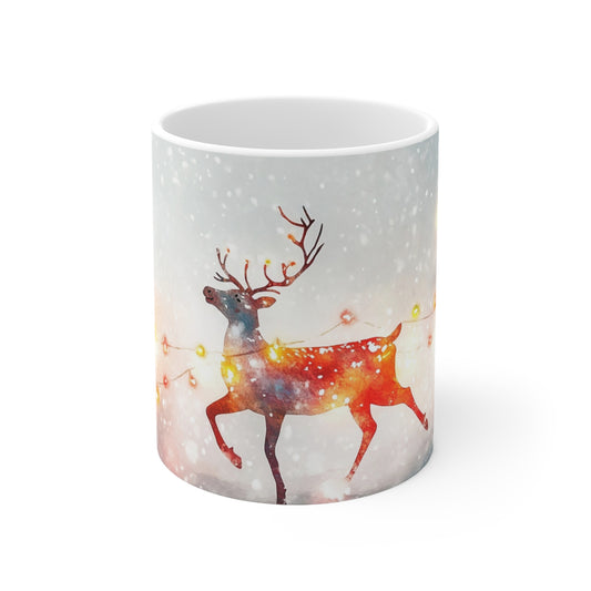 Keramisk Julekopp med Julemotiv #32 – Perfekt Gave til Kaffe, Te eller Kakao