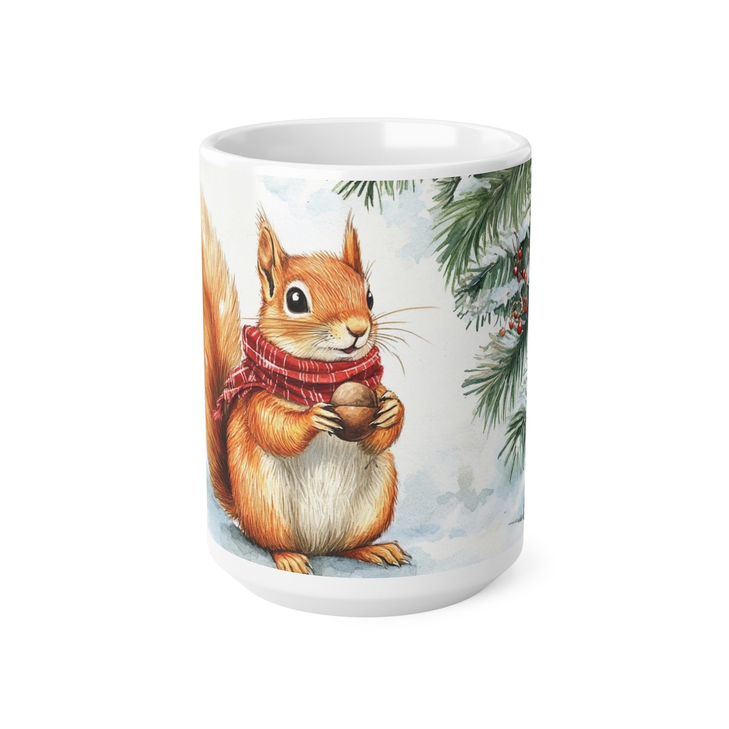 Keramisk Julekopp med Julemotiv #25 – Perfekt Gave til Kaffe, Te eller Kakao