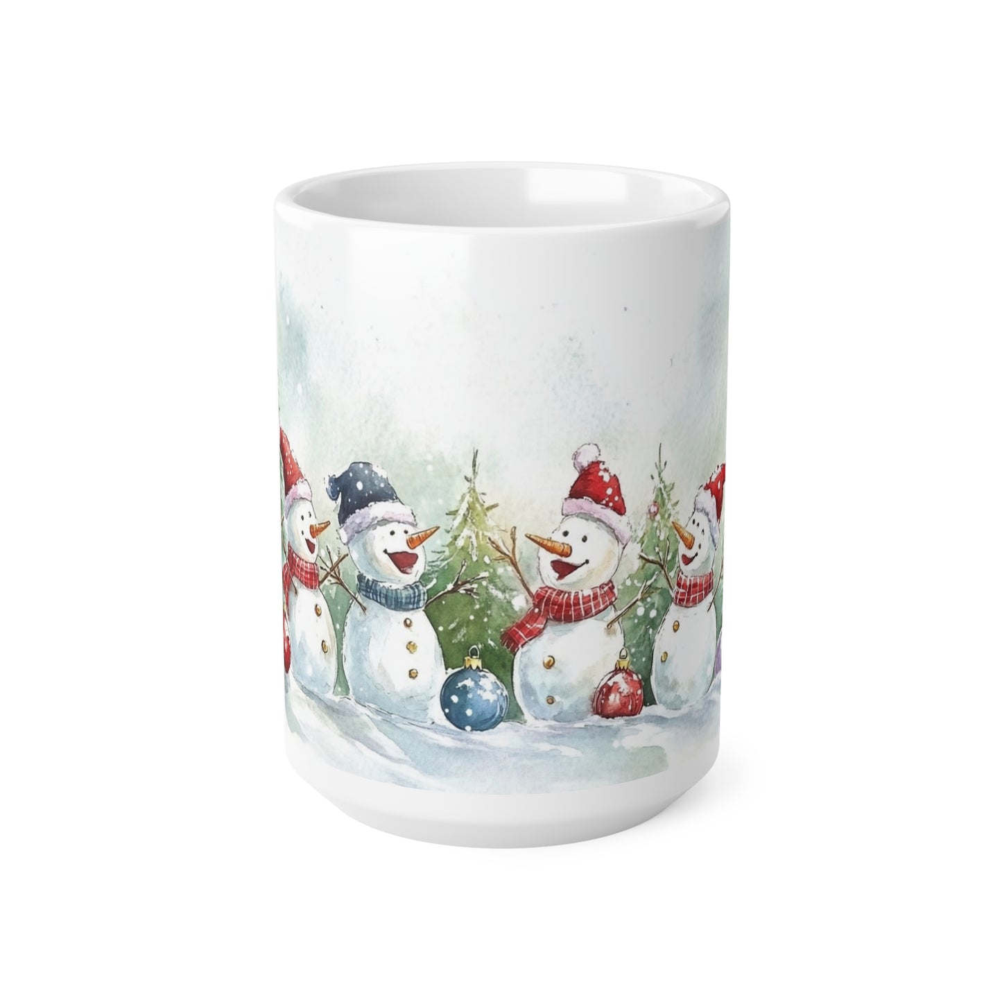 Keramisk Julekopp med Julemotiv #46 – Perfekt Gave til Kaffe, Te eller Kakao