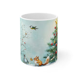 Keramisk Julekopp med Julemotiv #1 – Perfekt Gave til Kaffe, Te eller Kakao