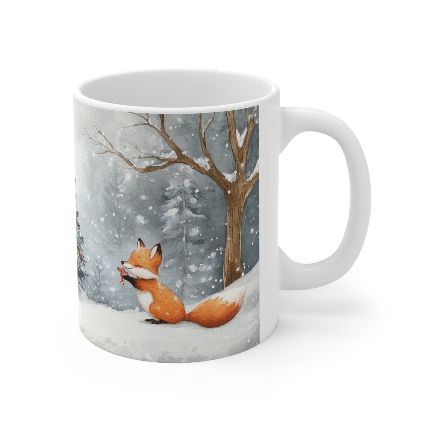 Keramisk Julekopp med Julemotiv #97 – Perfekt Gave til Kaffe, Te eller Kakao